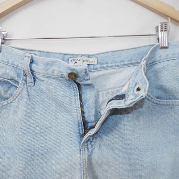 Riders by Lee Vintage High Rise Cut-Off Jean Shorts Size L - Picture 5 of 12